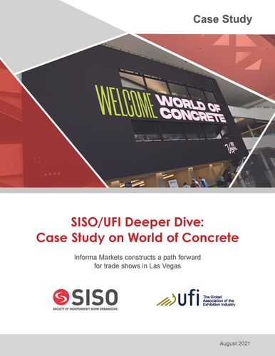 SISO/UFI Deeper Dive: Case Study on World of Concrete